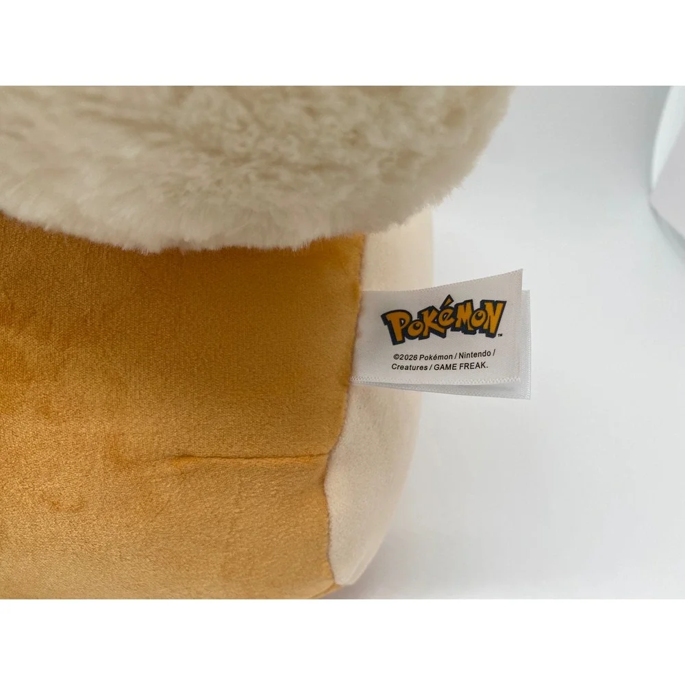 Squishmallows Pokemon Growlithe 10 Inch Plush Jazwares New With Tags NWT